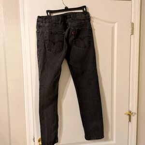 Levi's 502 Black Denim Jeans